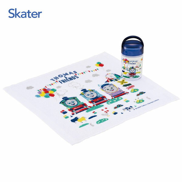 抗菌 ケース付き おしぼり きかんしゃトーマス スケーター OA5AG / ハンカチ ハンドタオル お手拭き お..