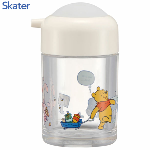 ワンプッシュしょう油差し 150ml くまのプーさん スケーター TWSP11 / 日本製 醤油入れ しょうゆ 醤油..