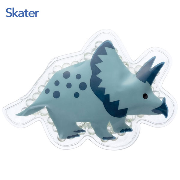 ビーズ保冷剤 DINOSAURS (トリケラトプス) スケーター CLB1 / 保冷材 ランチグッズ お弁当 ミニ 夏 アイシング 繰り返し 冷やす 暑さ対策 ...
