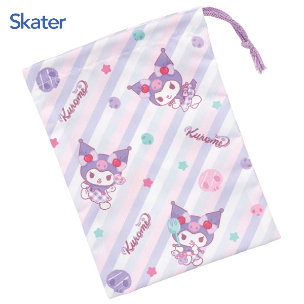 コップ袋 クロミ Fancy Snacks Sweets スケーター KB63SN / 日本製 巾着袋 コップ入れ 持ち運び マチ付..