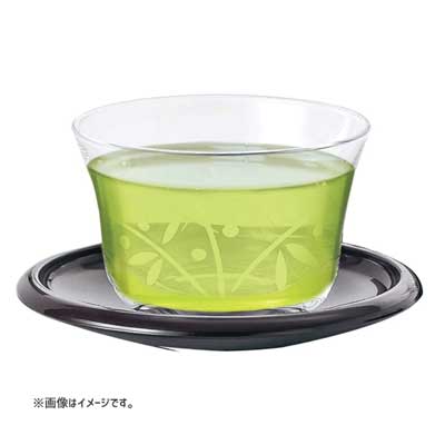 冷茶セット 絵ごよみ 切子揃 東洋佐々木ガラス G070-T246 / 日本製 185ml 冷茶揃 冷茶グラス コップ カップ 茶たく 茶托 セット 透明 クリア かわいい 夏 ギフト 贈り物 / 3