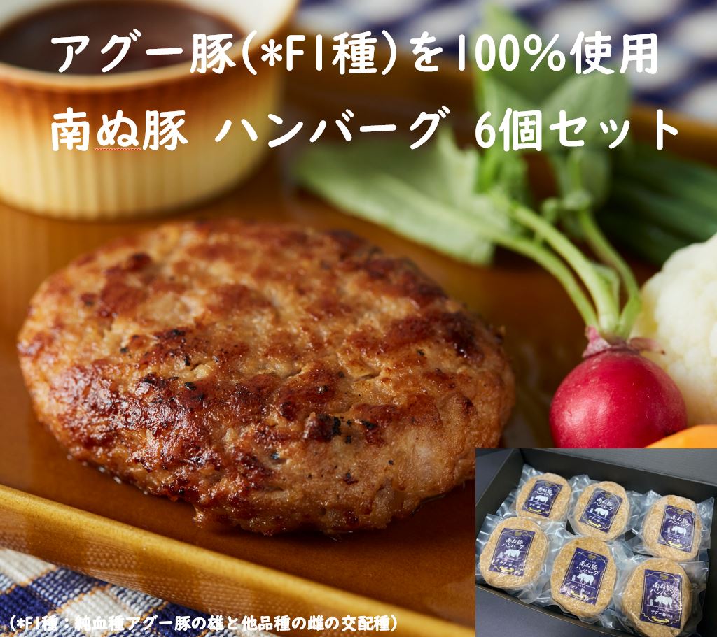 石垣島産アグー豚 お取り寄せグルメ ハンバーグ 6個セット 国産 沖縄 希少 贅沢 アグー豚 とろける 旨み 極上 こだわり 逸品 贈答 内祝 出産祝い お返し 法人ギフト 贈り物 母の日 父の日 お中元 お歳暮のサムネイル