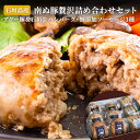 南ぬ豚 ＆ 石垣牛 贅沢詰め合わせセット ハンバーグ3種×2個 無添加ソーセージ3種×1パック | 石垣島産 アグー豚 牛肉 網脂ハンバーグ お取り寄せグルメ 国産 沖縄 ギフト プレゼント 贈答 冷凍 やえやまファーム 送料無料 1