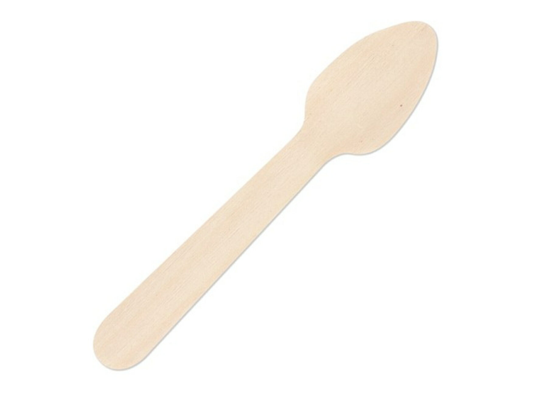 【11cm】【100本】【個包装】【バラ】木製スプーン＃110 単袋 100本 袋入 バラ 100本 袋入 木製 使いきりタイプ 軽くて持ちやすい 木製カトラリー 天然素材 大黒工業