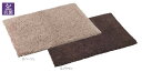 テラモト【正規販売店】Ag+快適バスマット約60×90cm ベージュ ブラウン 浴室マット 足拭きマット お風呂マット W抗菌 吸水性 速乾性 銀イオン 快適 ...