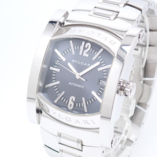 BVLGARI ブルガリ AA48S アショーマ 48mm オートマチック メンズ 腕時計 新型クラスプ換装【中古】【程度A-】【美品】 BVLGARI ブルガリ AA48S アショーマ 48mm オートマチック メンズ 腕時計 新型クラスプ換装【中古】【程度A-】【美品】