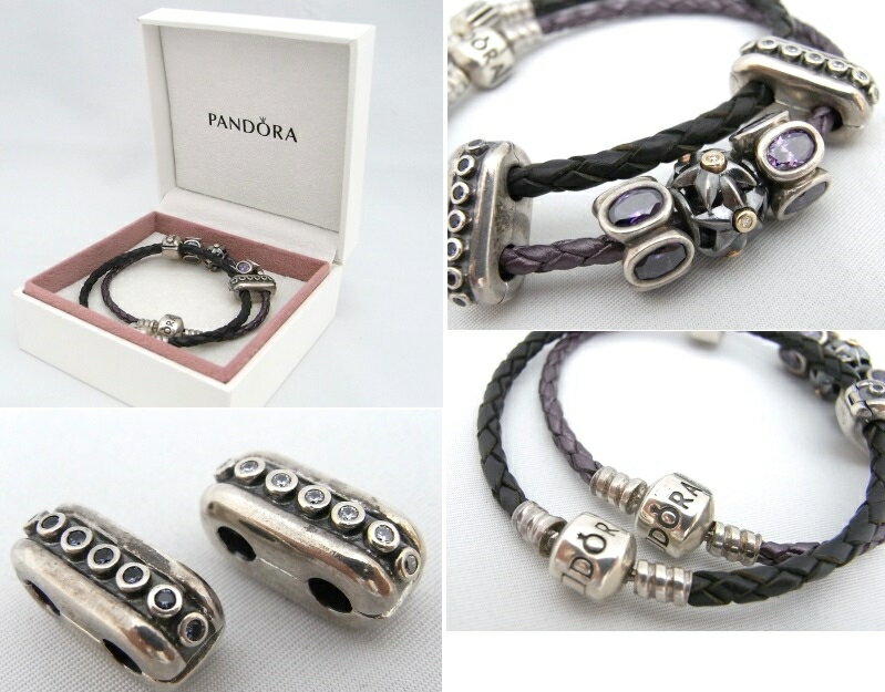 【中古】パンドラPANDORAブレスレットシルバー925