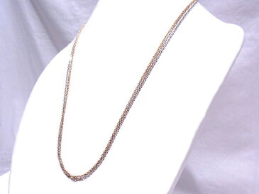 Cartier カルティエ ネックレストリニティネックレス 3カラー 3連750 K18 YG/WG/PGイエローゴールド/ホワイトゴールド/ピンクゴールド【中古】【程度A-】【美品】