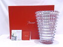 バカラ Baccarat アイベース 花瓶Mサイズ 箱付 クリスタル 2103568【中古品】【程度A+】【極上美品】