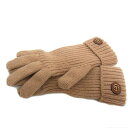 グッチ GUCCI 手袋 グローブウール85% カシミヤ15% キャメルダブルG サイズS 17.5cm レディース【中古品】【程度A+】【極上美品】