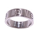カルティエ CARTIER ラブリング 750WG ホワイトゴールド サイズ #51 約10.5号 B4084700【中古】【程度A+】【仕上げ済】