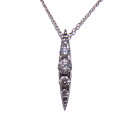 カシケイ ネイキッド ネックレス NAKEDブラウンダイヤ 0.30ct Kashikey K18 BD【中古】【程度A】【美品】