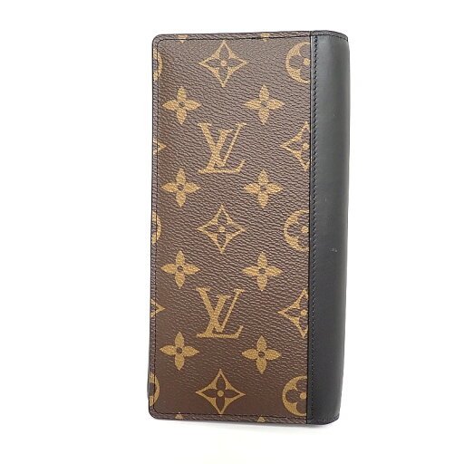 ルイヴィトン LOUIS VUITTONポルトフォイユ・ブラザ M69410 メンズモノグラム・マカサー 二つ折り長財布【中古】【程度A】【美品】 ルイヴィトン LOUIS VUITTONポルトフォイユ・ブラザ M69410 メンズモノグラム・マカサー 二つ折り長財布【中古】【程度A】【美品】
