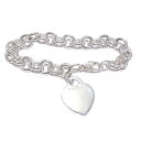 ティファニー TIFFANY&Co.ブレス 925 ハートプレートシルバー SV リターン トゥ ハート【中古】【程度A-】【良品】