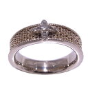 KASHIKEY カシケイ ネイキッドリングダイヤ 0.10ct K18BG ブラウンゴールド 指輪【中古】【程度A+】【極上美品】