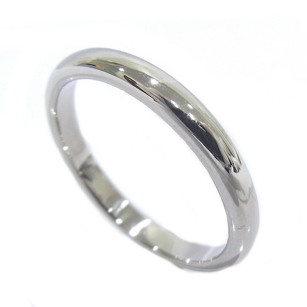BVLGARI ブルガリ 結婚指輪　Pt950プラチナ　フェディ ウェディング リング日本サイズ約1 ...
