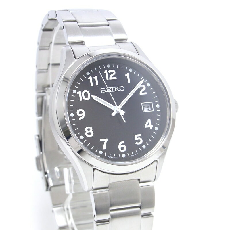 SEIKO セイコーセレクション Sシリーズ SBPX155 ソーラー メンズ V157-0ADX0 ブラック文字盤 【未使用展示品】【程度S】