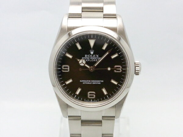 【中古】【送料無料】【程度A】【美品】ロレックス　ROLEX　114270　エクスプローラ　Y番シリアル