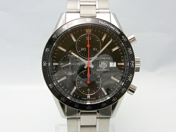 【中古】【送料無料】【程度A-】タグホイヤー　カレラ　クロノグラフ　CV2014.BA0794　キャ ...