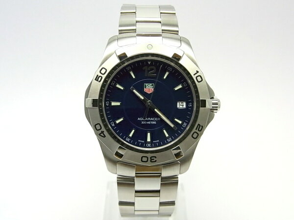 【未使用展示品】【程度S】タグホイヤー アクアレーサー メンズ WAF1113.BA0801 クオー ...