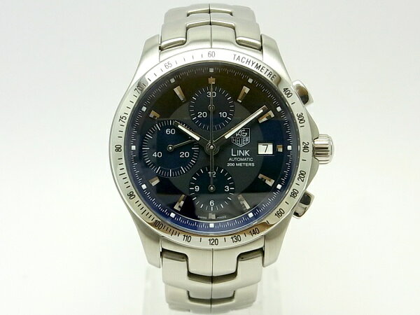 【中古】【程度A+】【美品】タグホイヤー リンク クロノグラフ オートマチック CJF2114.BA ...