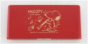 Teeda SNOOPY BAND COLLECTION スヌーピー×リードケース B♭クラリネット用　レッド　10枚収納 SCL-10R 1