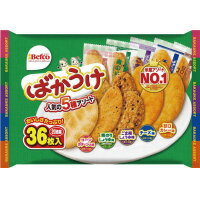 栗山米菓 ばかうけアソート　36枚入り　(730523)