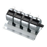 コクヨ 数取器　4連式　外寸法W121・D70・H67　カウンター　(CL-204)