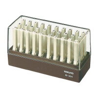 コクヨ エンドレススタンプ　英字　4号・明朝体　(IS-204)