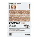 コクヨ PPC用和紙柄入り 60g／m2 B5 100枚入 白 (KB-W115W)