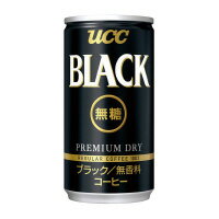 UCC UCC　BLACK無糖　185g×30缶　(501777)