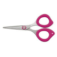 コクヨ ポケットハサミ＜クリッピー＞　刃渡り44mm　ピンク　(ハサ-P400P)