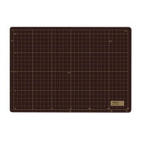 オルファ カッターマット　A4　両面仕様（ソフトグレー＆ブラウン）　(134B)