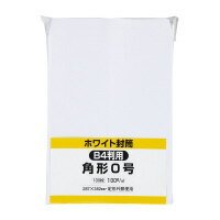 キングコーポレーション ケント封筒　角0　白　100枚パック　(K0W100)