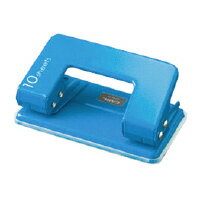 カール 2穴パンチ　CPN－10　ブルー　穴あけ枚数10枚　(CPN-10-B)