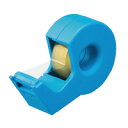 コクヨ テープカッター<カルカット> ハンディタイプ小巻き ライトブルー T-SM300NLB (65178331)