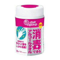 ●殺菌成分が手に付いたバイ菌をしっかり消毒。たっぷりの水分量で手指全体をしっかり消毒。高濃度アルコール配合●本体80枚●シートサイズ・50×200mm●シート材質／不織布●成分／ベンザルコニウム塩化物0.05％、エタノール、プロピレングリコール、精製水●指定医薬部外品