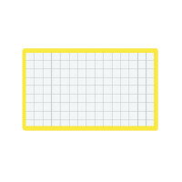 コクヨ マグネット見出し　カード寸法43×74mm　黄　(マク-403Y)