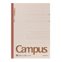 コクヨ キャンパス　ノート　U罫（太横罫）　A4（1号）　罫幅8mm　30枚(ノ203U)(51179083)