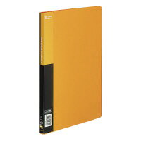 コクヨ クリヤーブック＜ベーシック＞サイドスロー　A4縦　固定式20枚ポケット　黄　(ラ-B220Y)