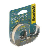 スリーエム　ジャパン スコッチドラフティングテープ　12mm×5mディスペンサー付　(D-12)