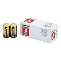 Panasonic アルカリ乾電池　業務用パック　単2形　10本入　(LR14XJN/10S)