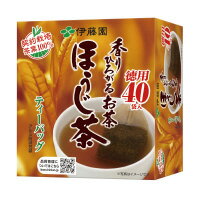 伊藤園 香りひろがるお茶　ほうじ茶　ティーバッグ　40袋 12164 (64718019)