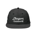 【 楽天限定 球団公認 】中日ドラゴンズ Dragons outdoor ナイロンキャップ アウトドア キャンプ お出かけ 夏 帽子 涼しい ベースボール プロ野球 グッズ 観戦 応援 ヤエックス