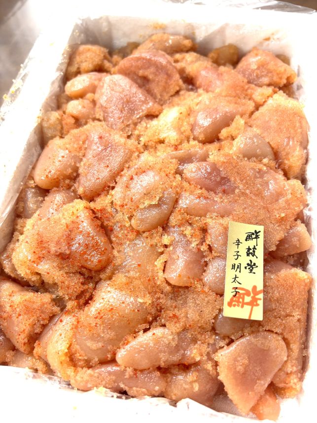 Rakuten - 築地丸中　鮮鼓堂無着色明太子（並切れ）1kg！ブランド極みだし！ めんたいこ 無着色明太子