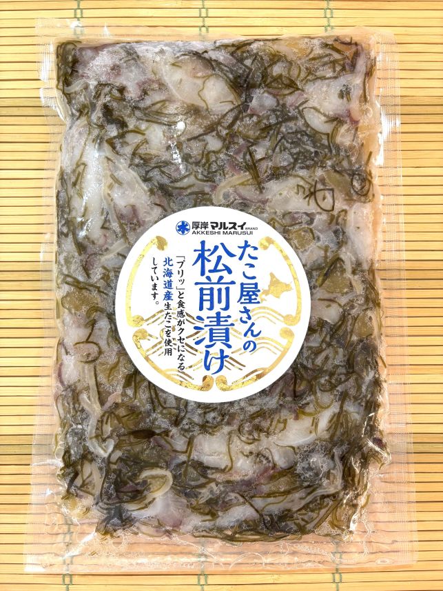 築地丸中　たこ松前漬け500g 松前数の子 タコ松前漬け まつまえ マツマエ 居酒屋