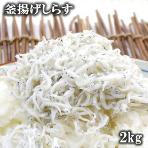 【送料無料】水揚げ当日ゆでたてを発送！ 静岡遠州灘産　 釜揚げしらす 1kg 2個 北海道沖縄へは700円加算　ギフト