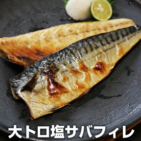 【送料無料】【酒の肴】美味しい鯖　大トロ　塩さばフィーレ 片身 5枚入り　みんな大好き 大トロさば　ごはんにあう魚　酒のつまみ　天然　ヘルシー食材　青魚　DHA　EPA　中性脂肪をさげる