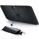 【強化十本骨】 傘型 車 サンシェード フロント車 日除け フロントガラス サンシェード カーサンシェード フロントサンシェード 車用傘式サンシェード 折り畳み式 車用サンシェード 断熱 日傘 遮光 遮熱 uvカット ガラス繊維製傘骨 傘 傘式 カーシェイド 暑さ対策 頑丈
