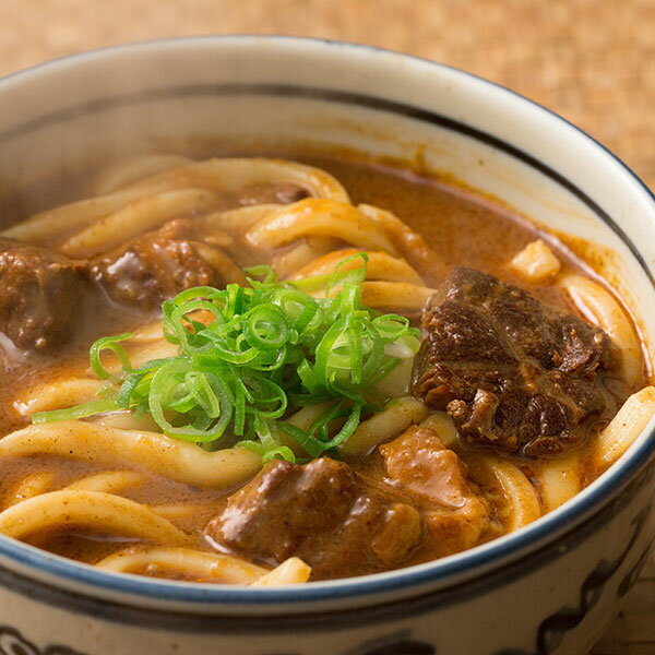 カレーうどん 超大盛り（順次発送） 焼き豚専門店のカレーうどん 讃岐うどん [ 麺2人前×1袋、カレー×3袋 ] 送料無料